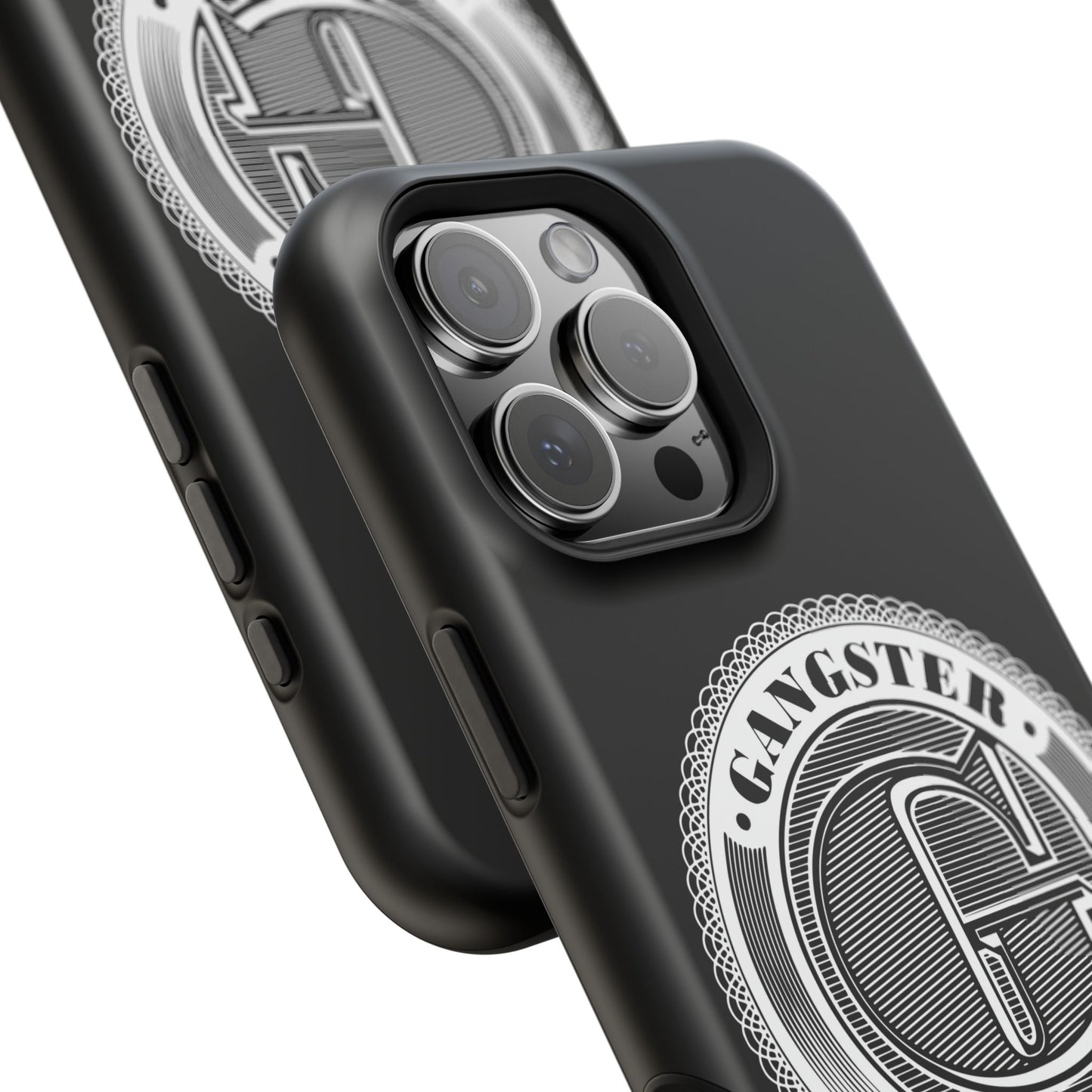 Gangster Affiliated Big "G" Monogram Logo Impact-Resistant Phone Case - Stylish Protection for Trendsetters