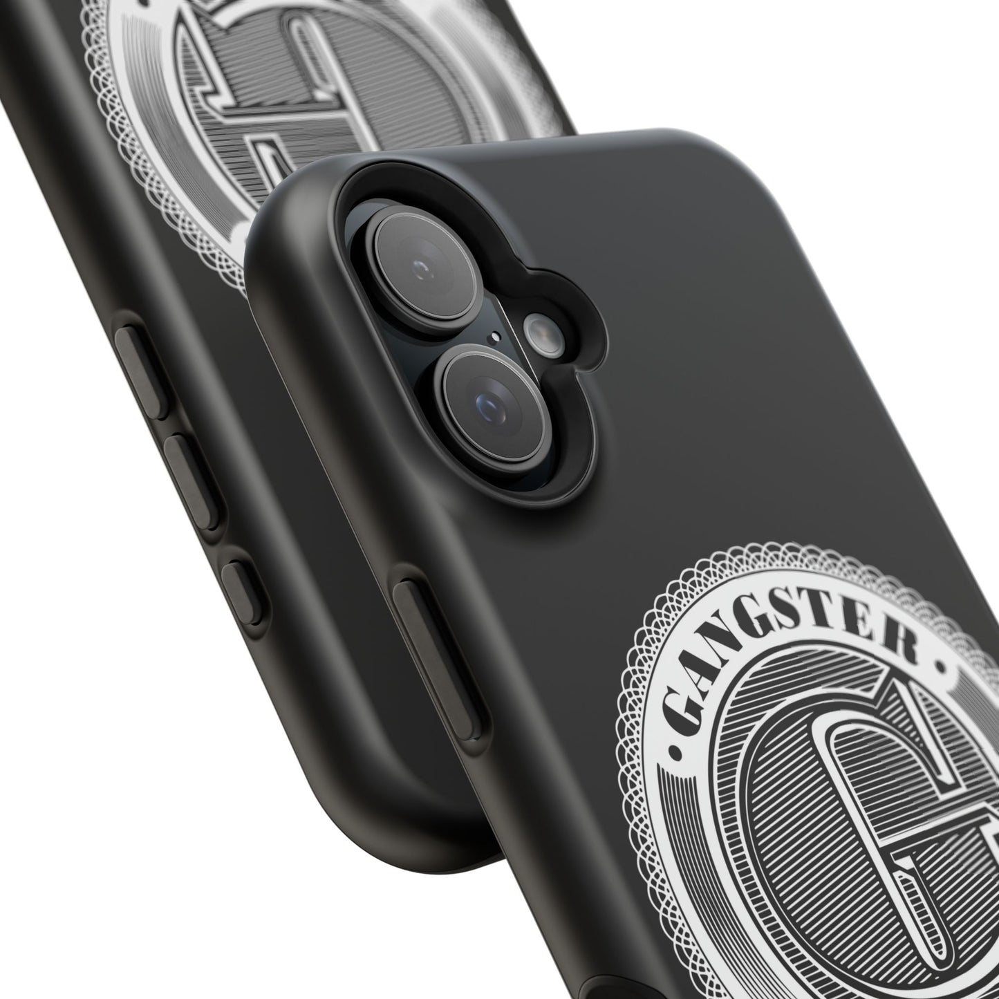 Gangster Affiliated Big "G" Monogram Logo Impact-Resistant Phone Case - Stylish Protection for Trendsetters