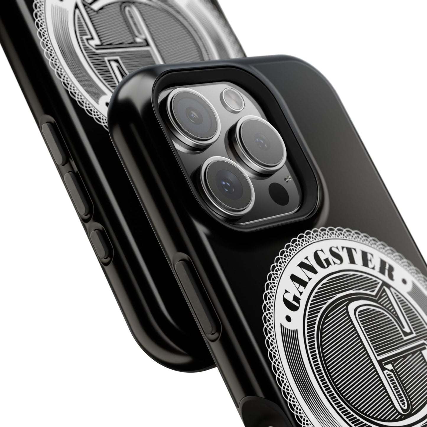 Gangster Affiliated Big "G" Monogram Logo Impact-Resistant Phone Case - Stylish Protection for Trendsetters