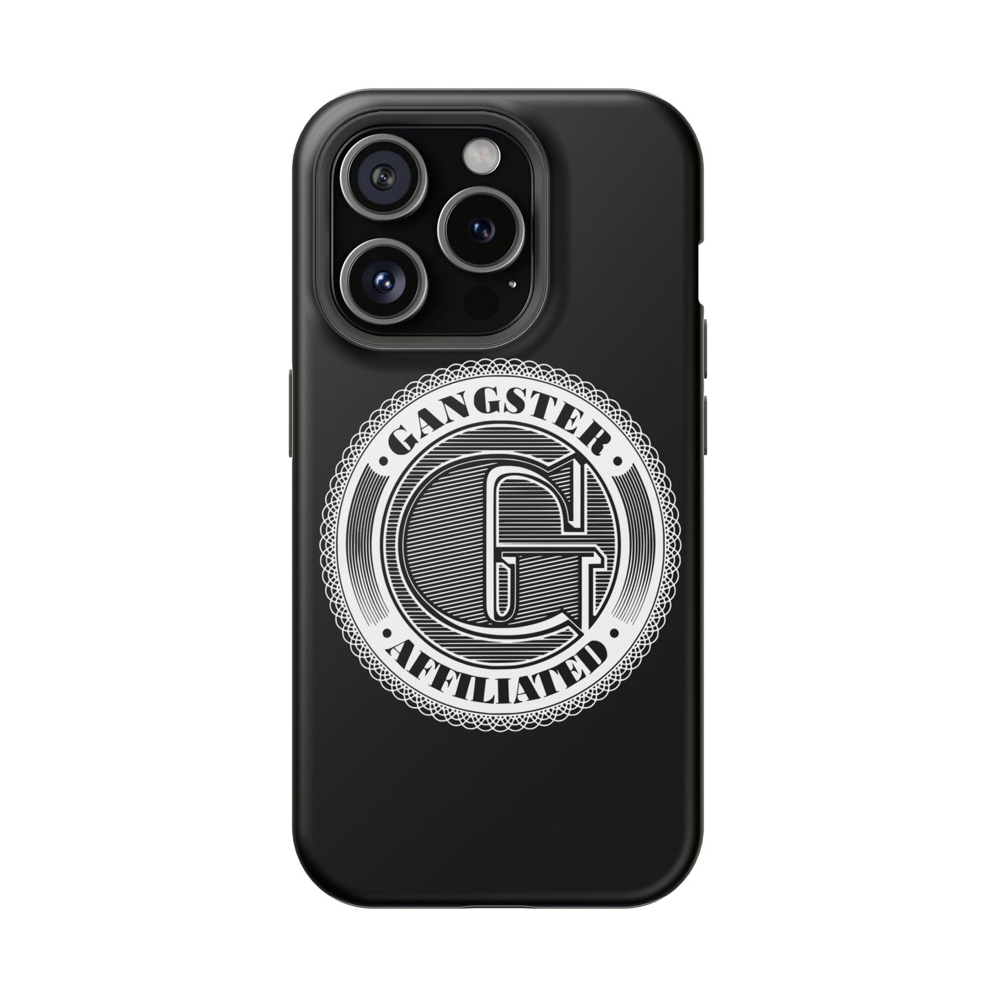 Gangster Affiliated Big "G" Monogram Logo Impact-Resistant Phone Case - Stylish Protection for Trendsetters
