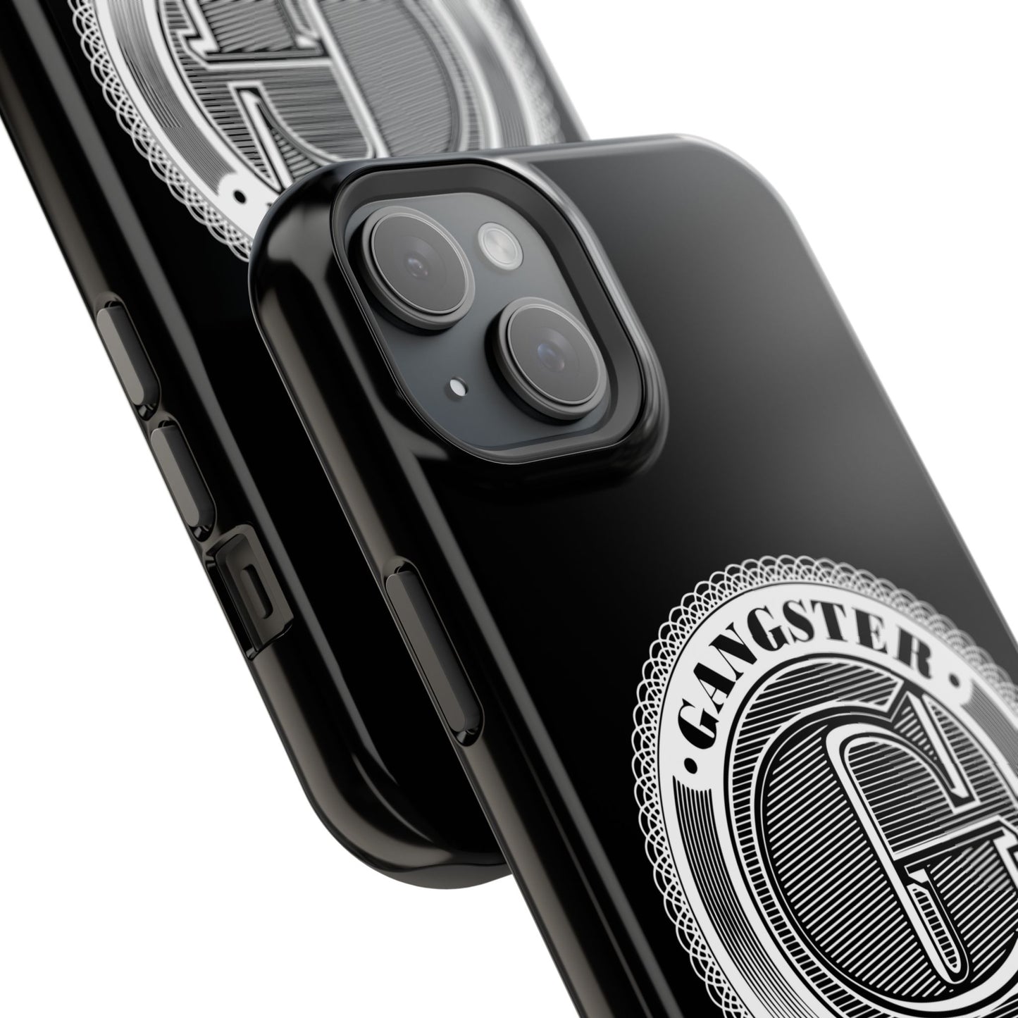 Gangster Affiliated Big "G" Monogram Logo Impact-Resistant Phone Case - Stylish Protection for Trendsetters