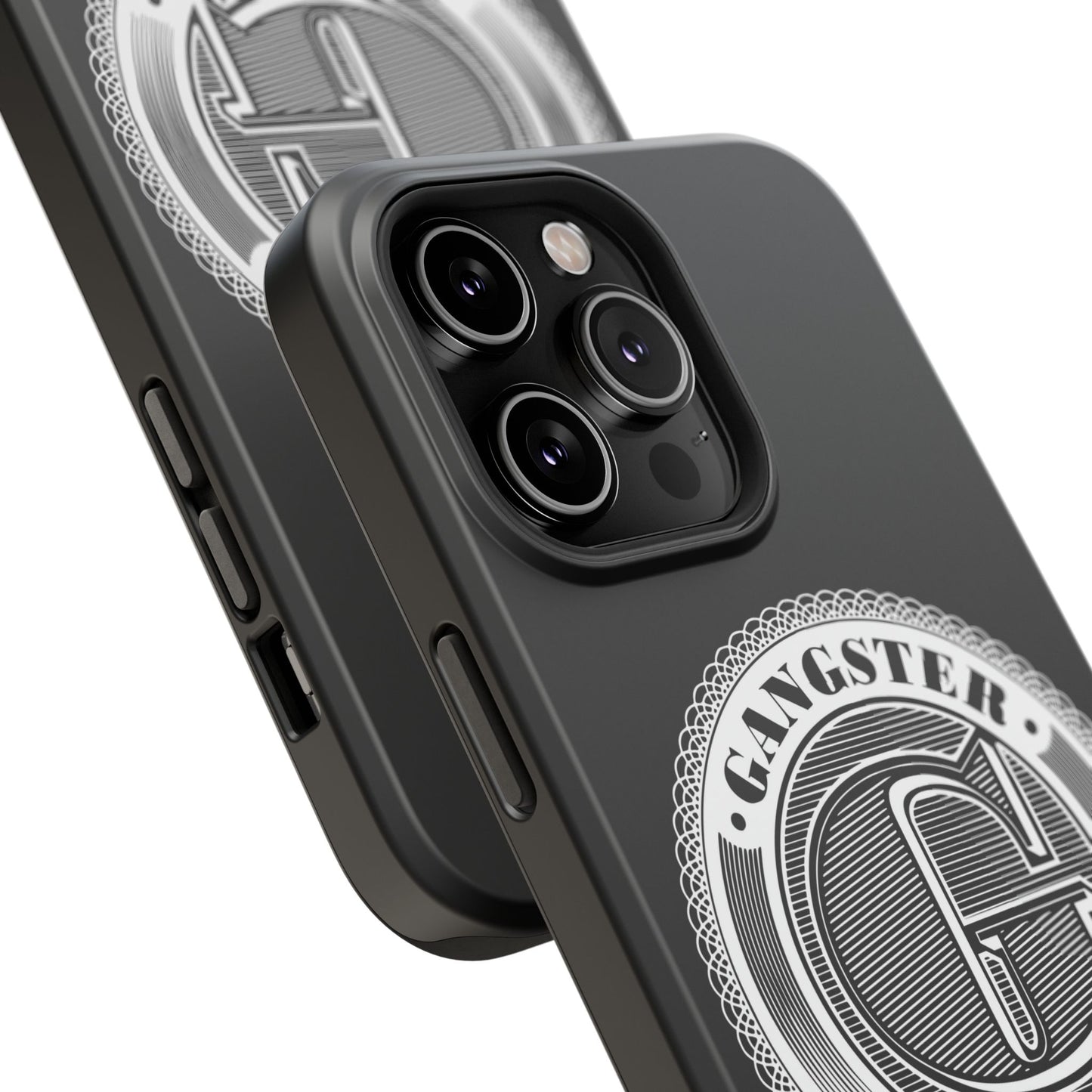 Gangster Affiliated Big "G" Monogram Logo Impact-Resistant Phone Case - Stylish Protection for Trendsetters