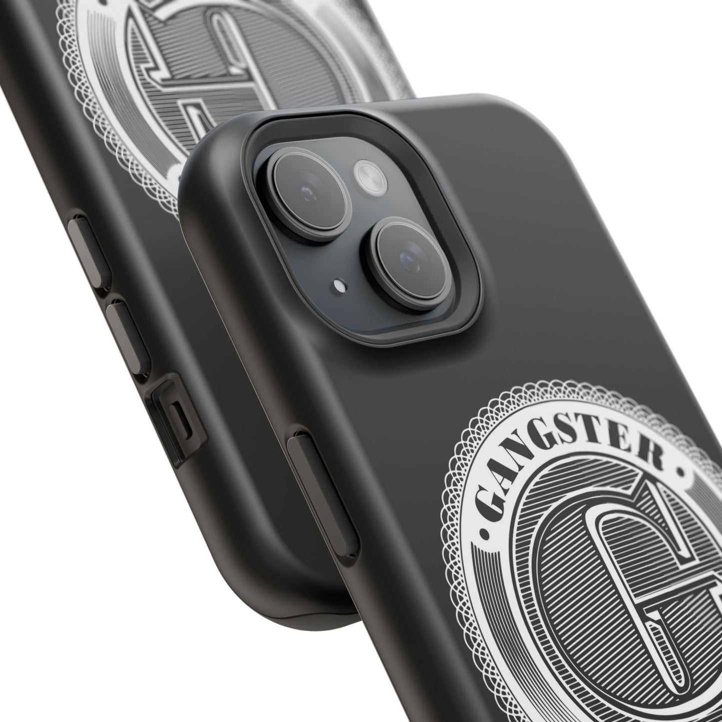 Gangster Affiliated Big "G" Monogram Logo Impact-Resistant Phone Case - Stylish Protection for Trendsetters