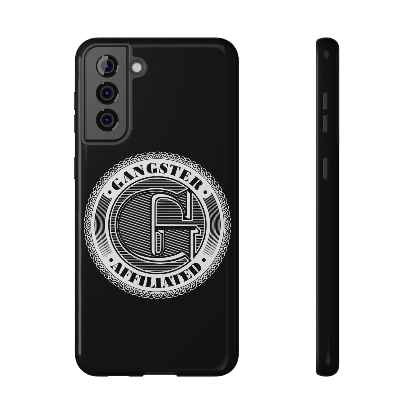 Gangster Affiliated Big "G" Monogram Logo Impact-Resistant Phone Case - Stylish Protection for Trendsetters