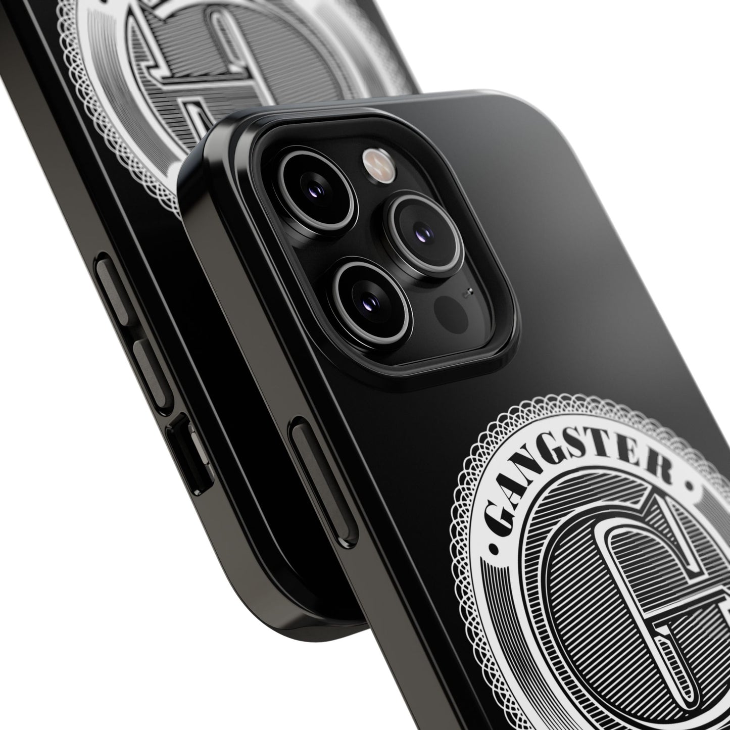 Gangster Affiliated Big "G" Monogram Logo Impact-Resistant Phone Case - Stylish Protection for Trendsetters