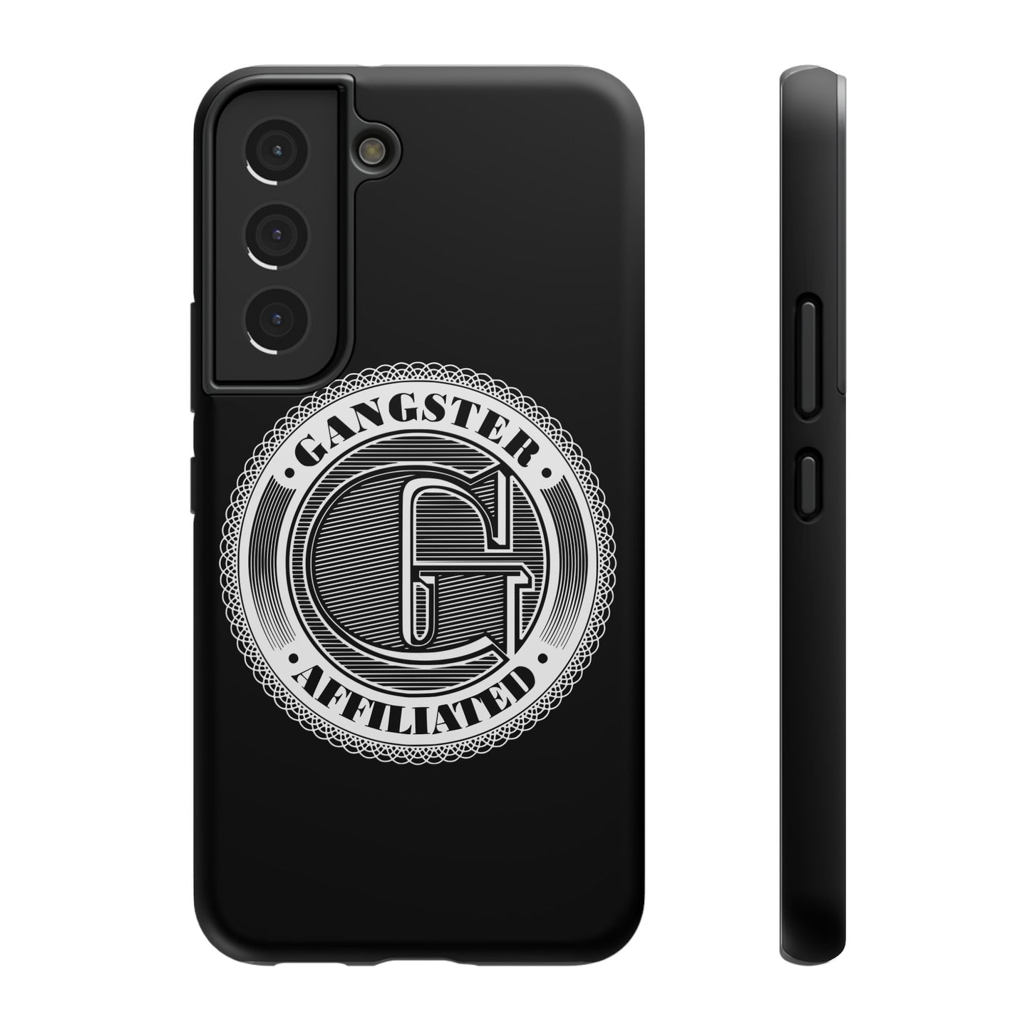 Gangster Affiliated Big "G" Monogram Logo Impact-Resistant Phone Case - Stylish Protection for Trendsetters