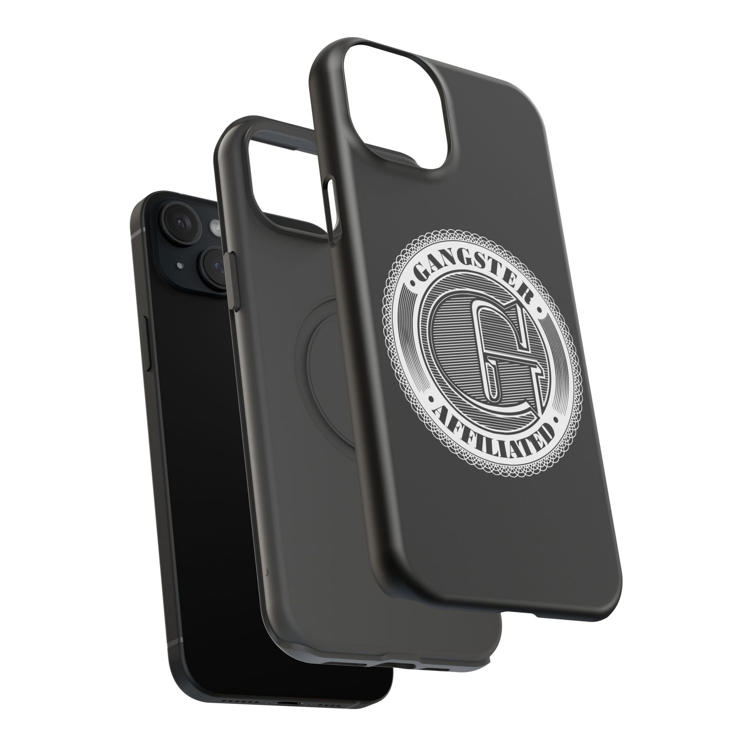 Gangster Affiliated Big "G" Monogram Logo Impact-Resistant Phone Case - Stylish Protection for Trendsetters