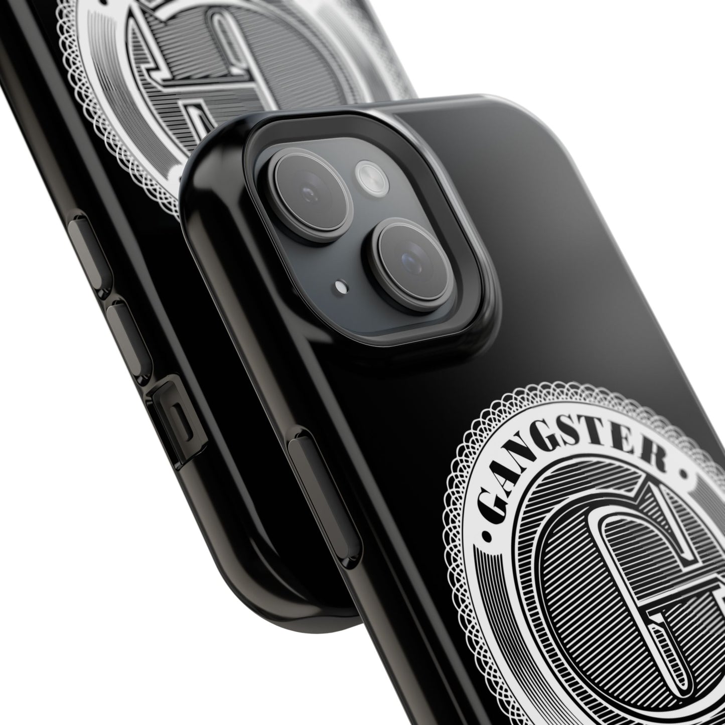 Gangster Affiliated Big "G" Monogram Logo Impact-Resistant Phone Case - Stylish Protection for Trendsetters