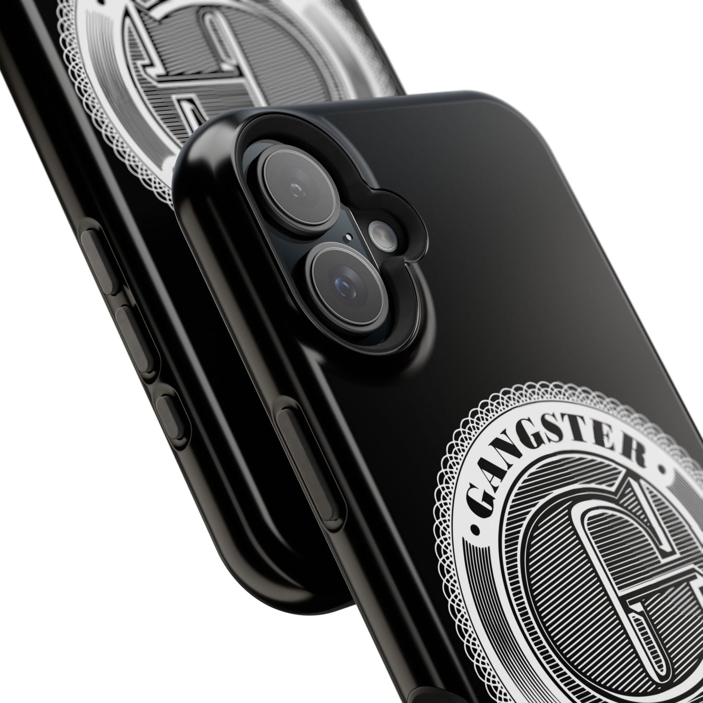 Gangster Affiliated Big "G" Monogram Logo Impact-Resistant Phone Case - Stylish Protection for Trendsetters