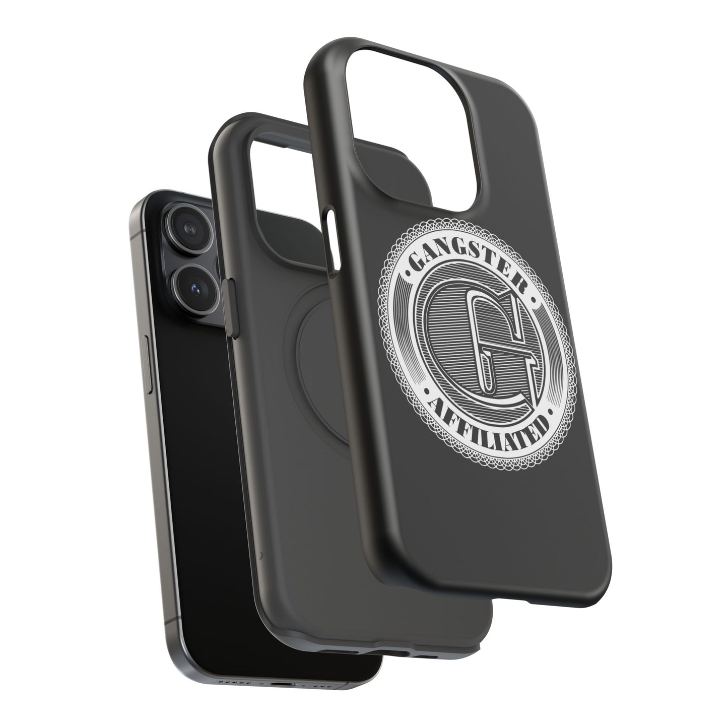 Gangster Affiliated Big "G" Monogram Logo Impact-Resistant Phone Case - Stylish Protection for Trendsetters