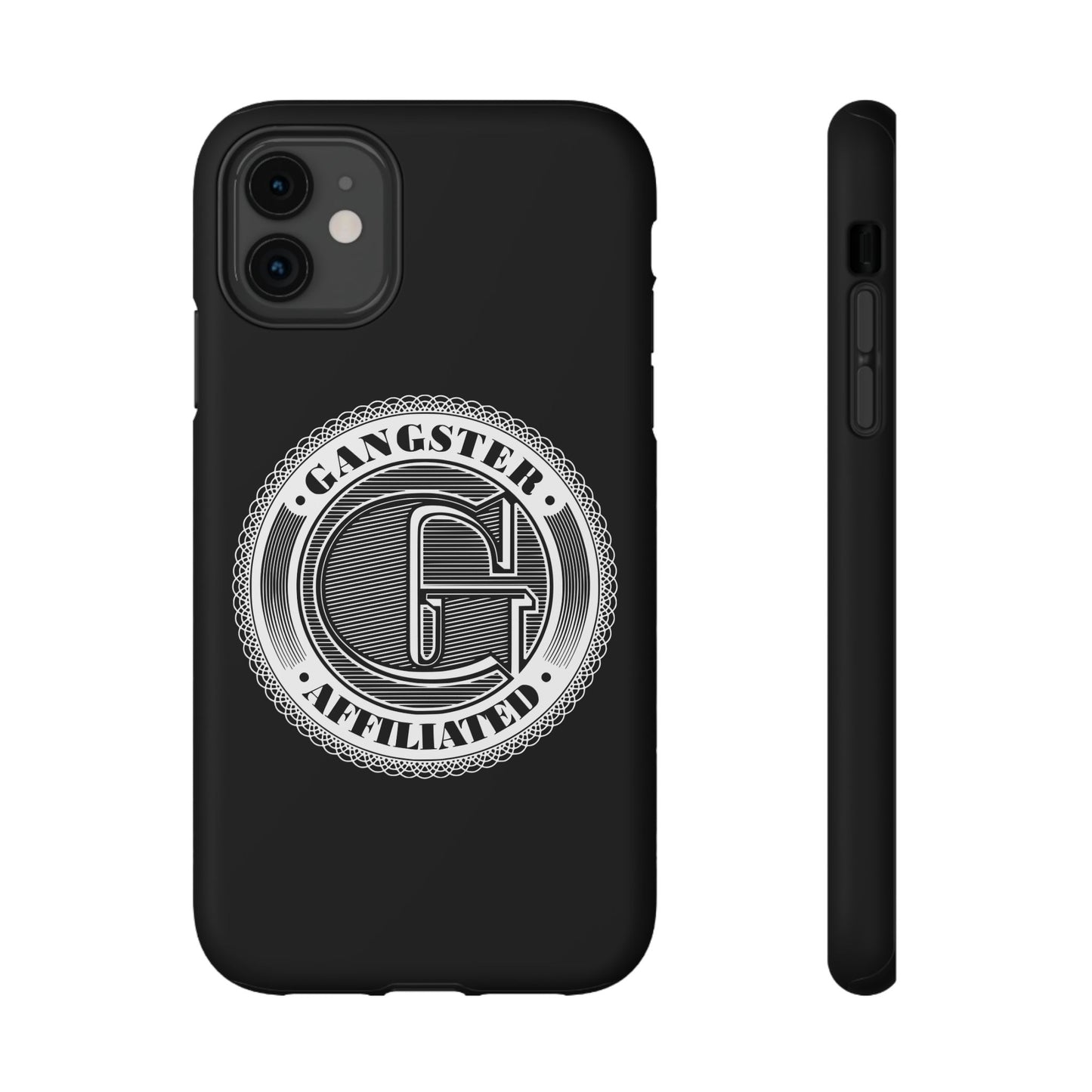 Gangster Affiliated Big "G" Monogram Logo Impact-Resistant Phone Case - Stylish Protection for Trendsetters