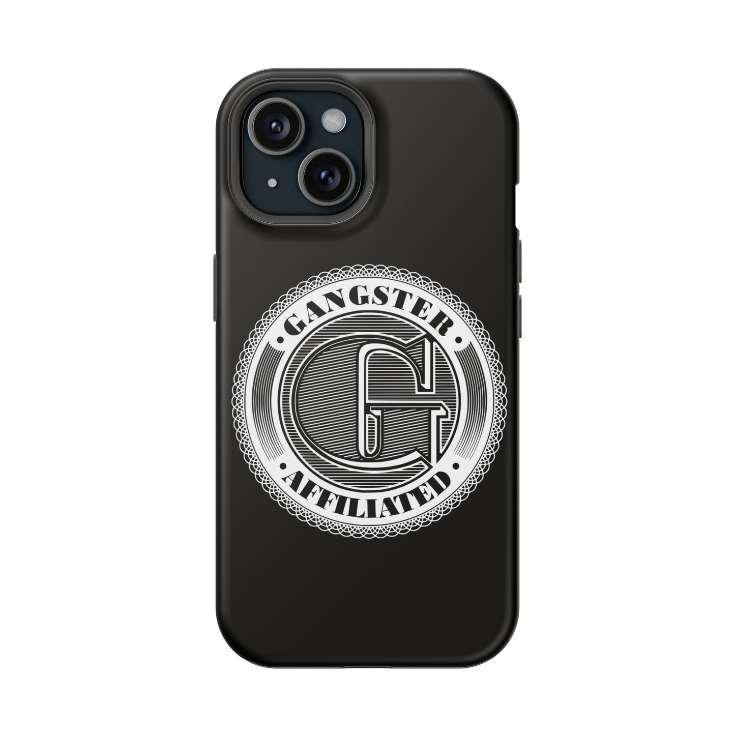 Gangster Affiliated Big "G" Monogram Logo Impact-Resistant Phone Case - Stylish Protection for Trendsetters