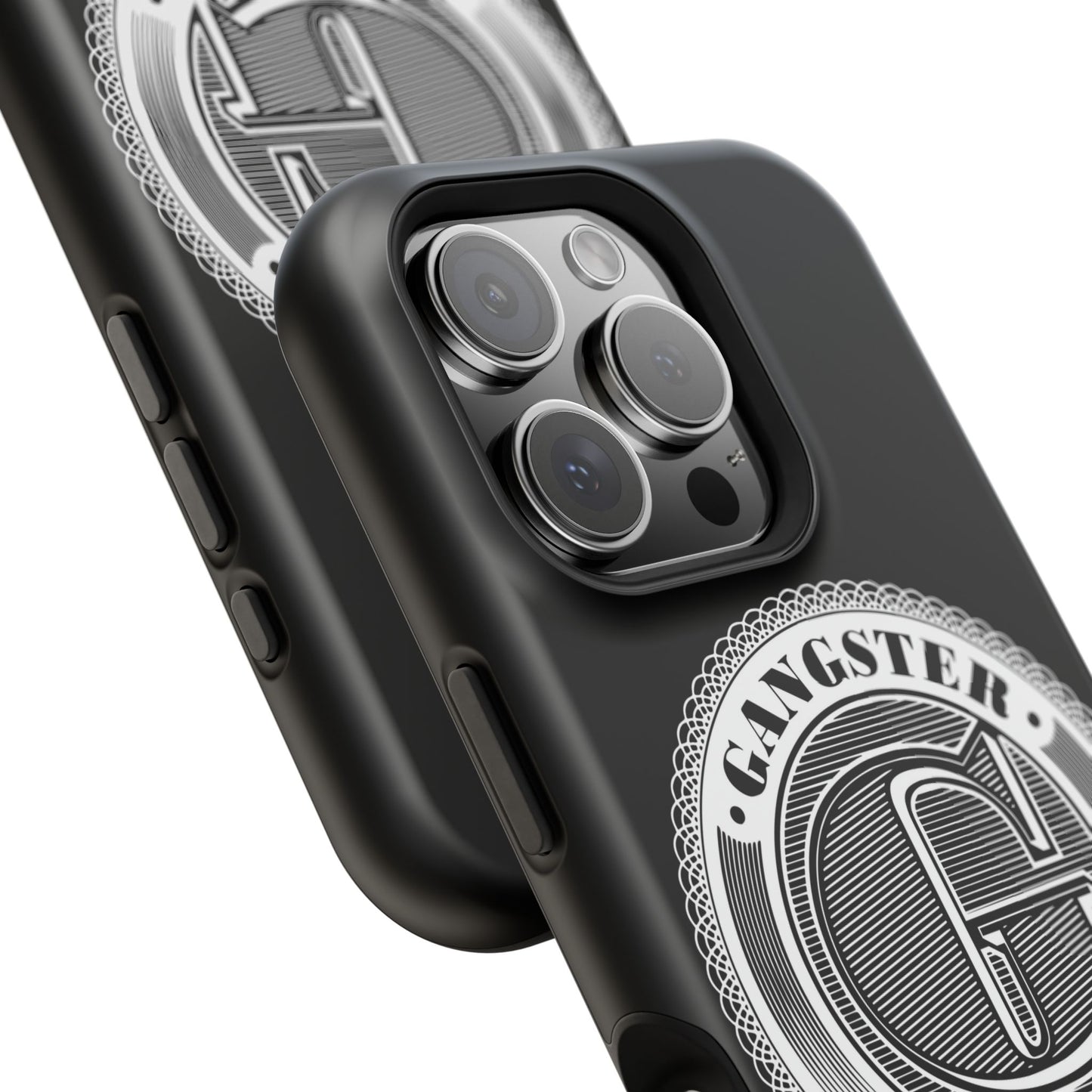 Gangster Affiliated Big "G" Monogram Logo Impact-Resistant Phone Case - Stylish Protection for Trendsetters