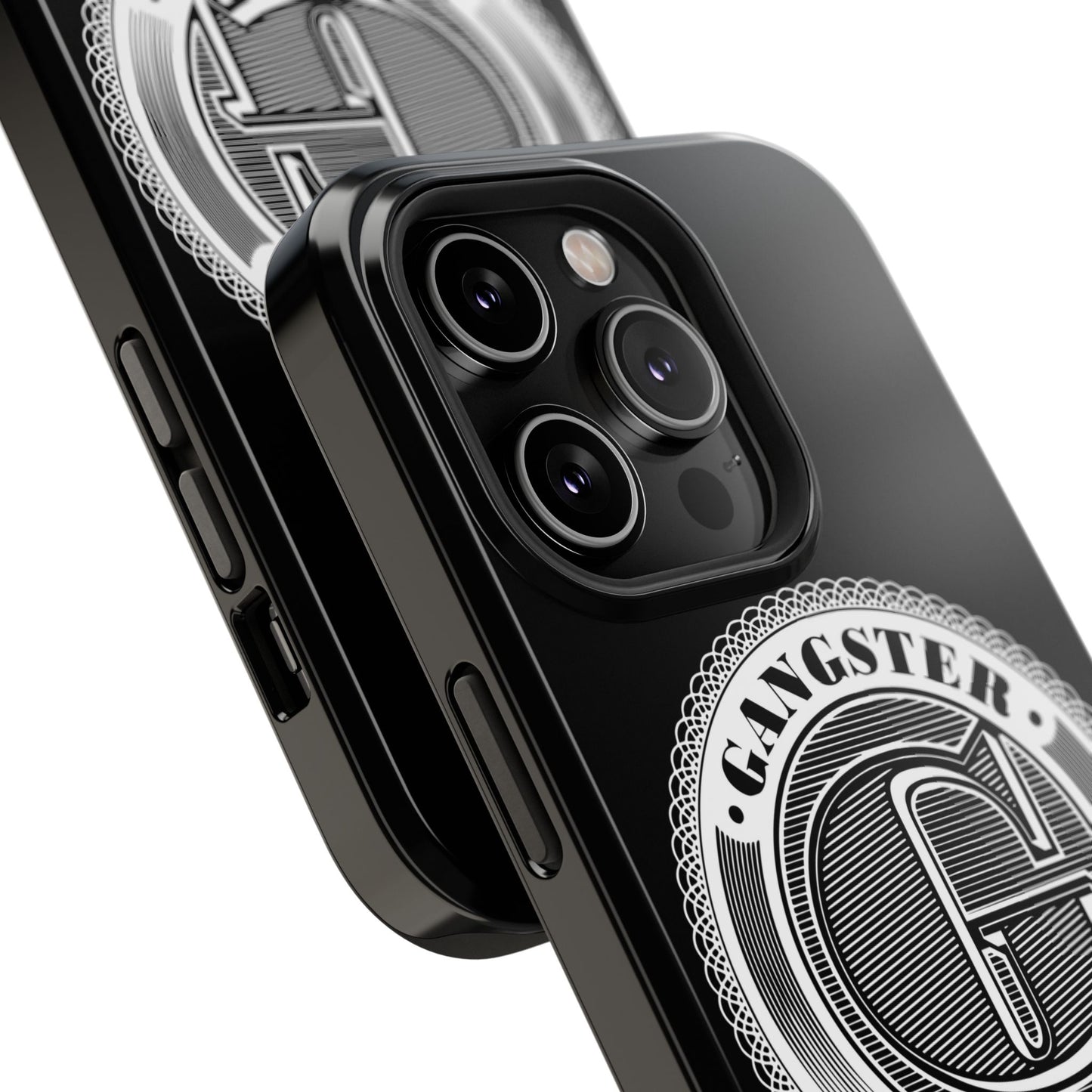 Gangster Affiliated Big "G" Monogram Logo Impact-Resistant Phone Case - Stylish Protection for Trendsetters
