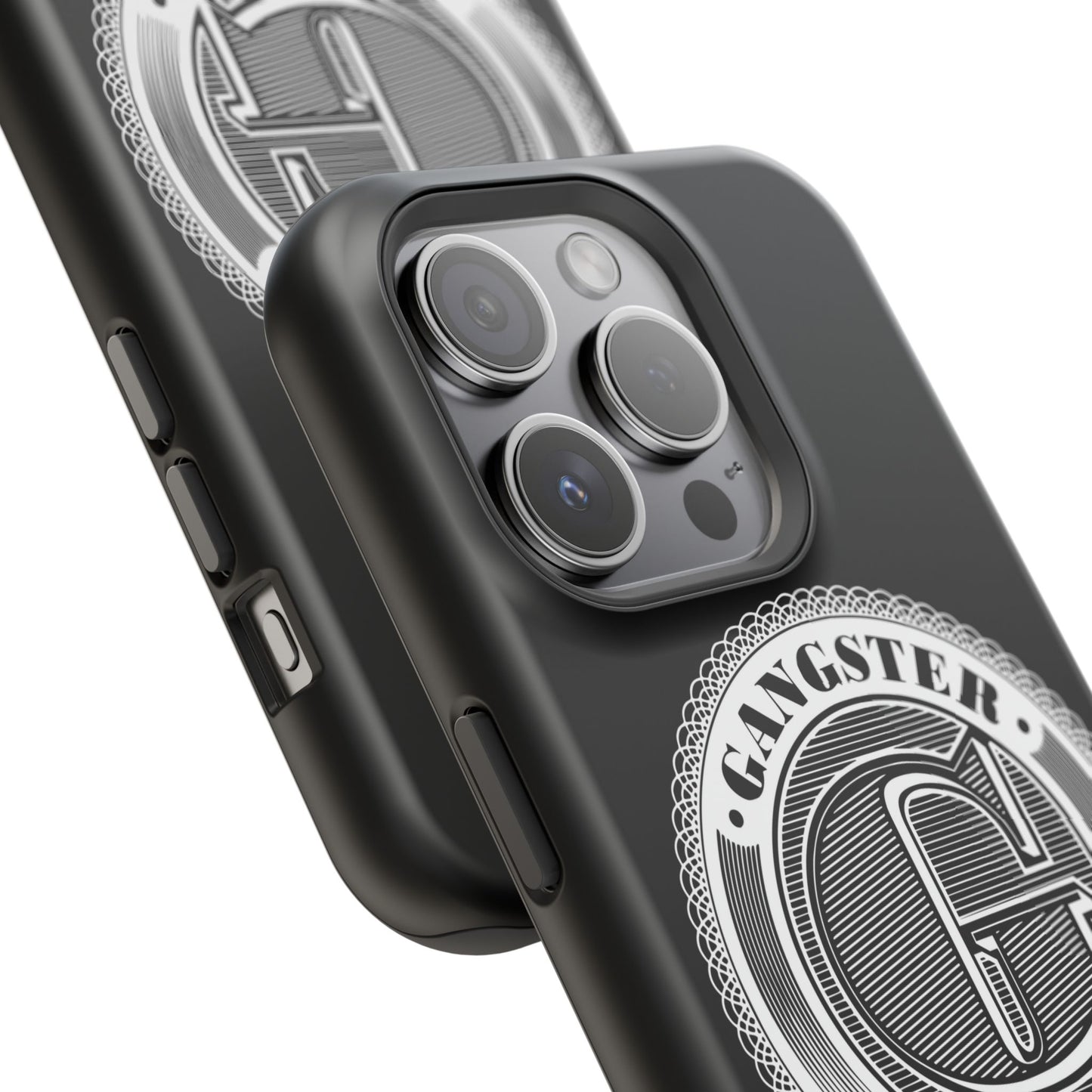 Gangster Affiliated Big "G" Monogram Logo Impact-Resistant Phone Case - Stylish Protection for Trendsetters