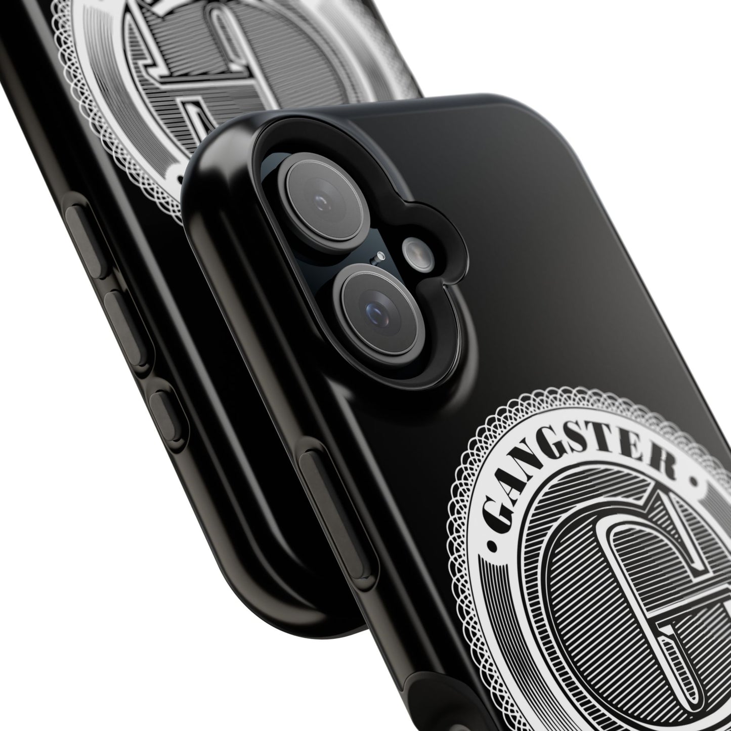 Gangster Affiliated Big "G" Monogram Logo Impact-Resistant Phone Case - Stylish Protection for Trendsetters