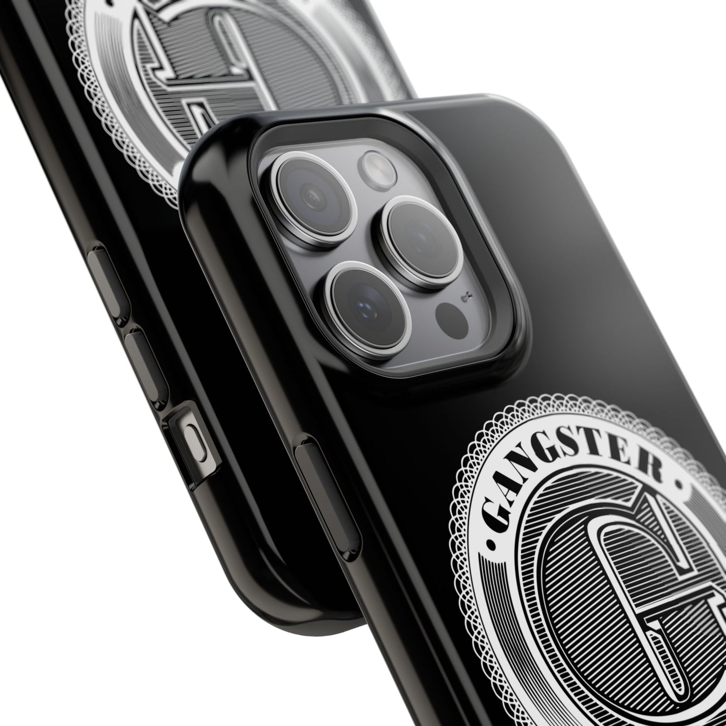 Gangster Affiliated Big "G" Monogram Logo Impact-Resistant Phone Case - Stylish Protection for Trendsetters