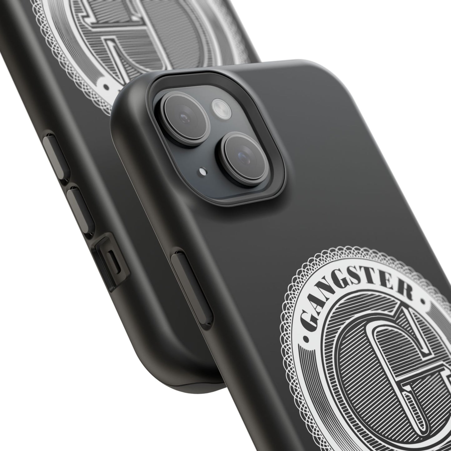 Gangster Affiliated Big "G" Monogram Logo Impact-Resistant Phone Case - Stylish Protection for Trendsetters