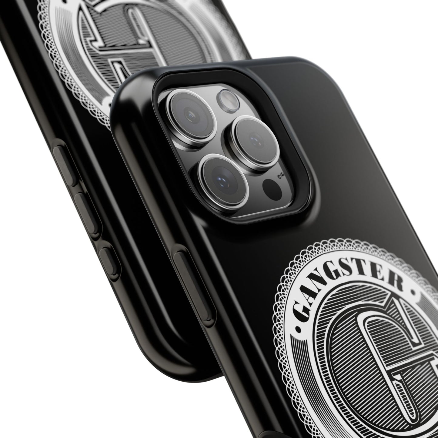 Gangster Affiliated Big "G" Monogram Logo Impact-Resistant Phone Case - Stylish Protection for Trendsetters