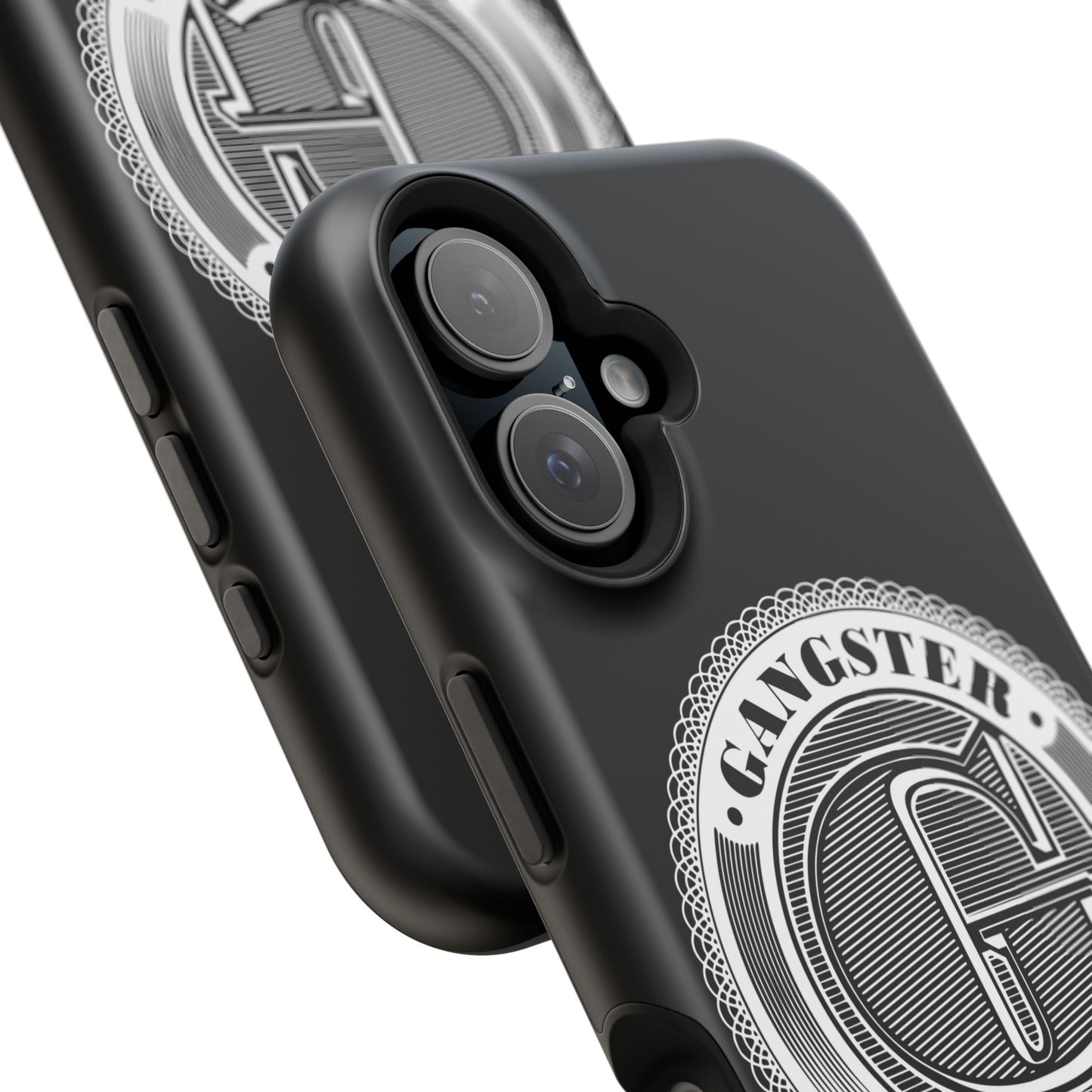 Gangster Affiliated Big "G" Monogram Logo Impact-Resistant Phone Case - Stylish Protection for Trendsetters