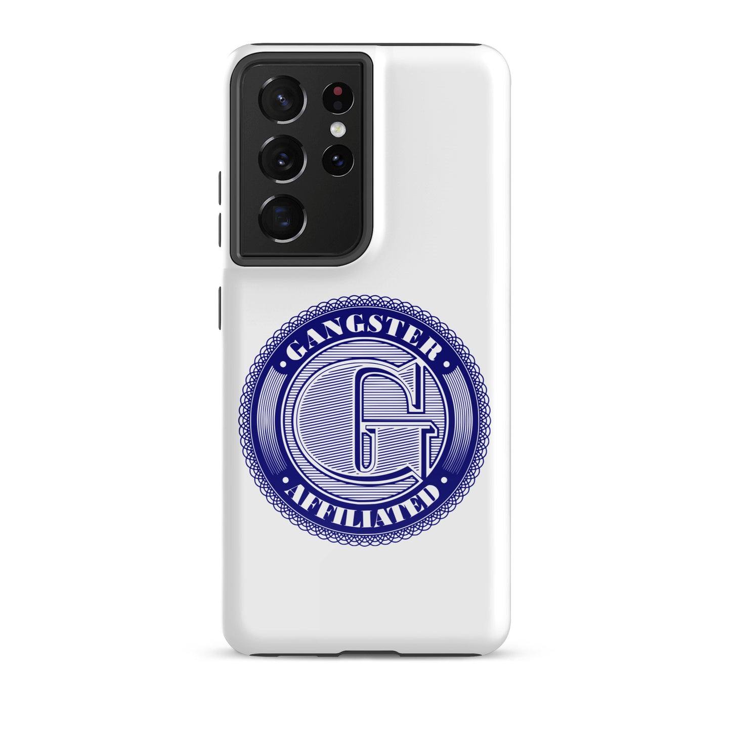 Gangster Affiliated Big "G" Blue Monongram Case for Samsung®