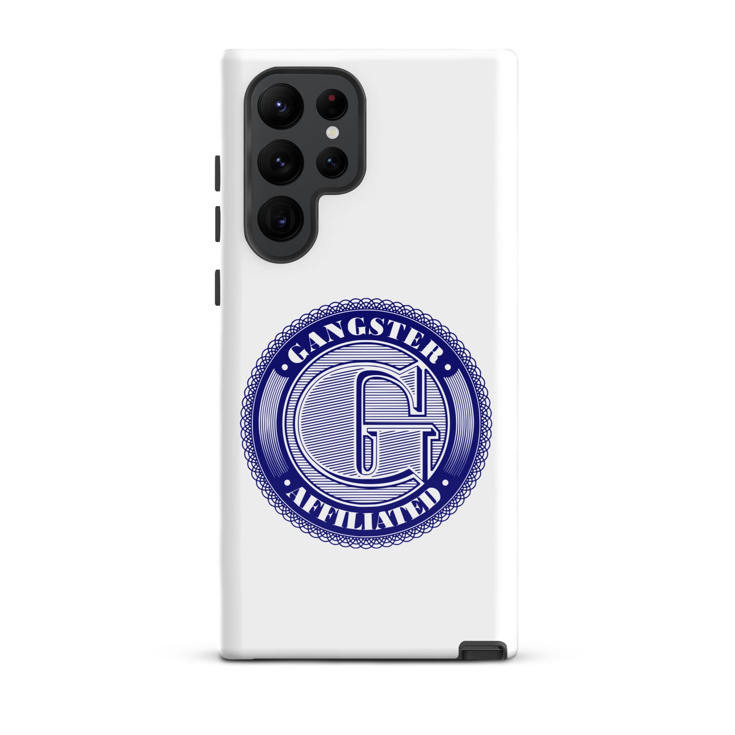 Gangster Affiliated Big "G" Blue Monongram Case for Samsung®