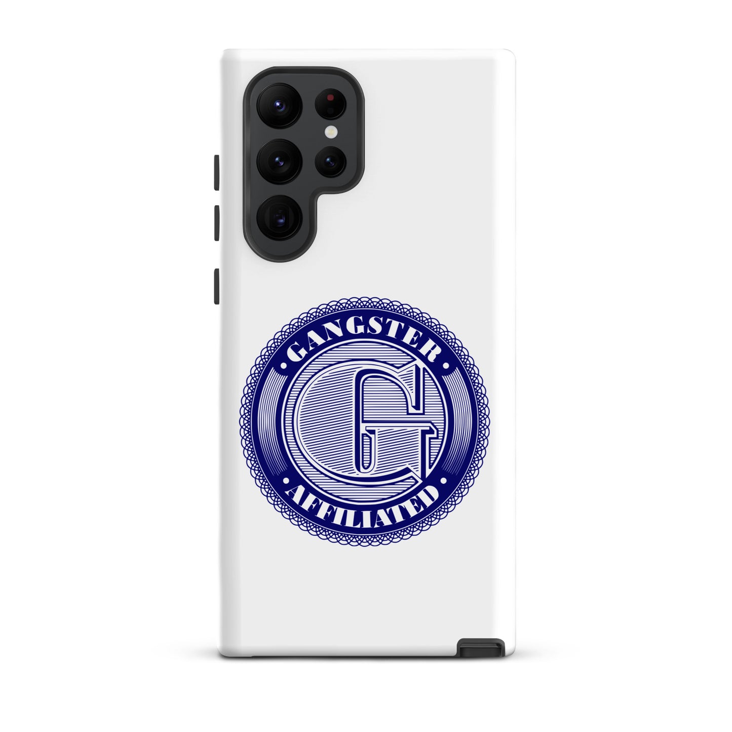 Gangster Affiliated Big "G" Blue Monongram Case for Samsung®