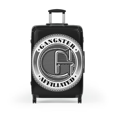 Gangster Affiliated Big G Monogram Rolling Suitcase for Travel Enthusiasts