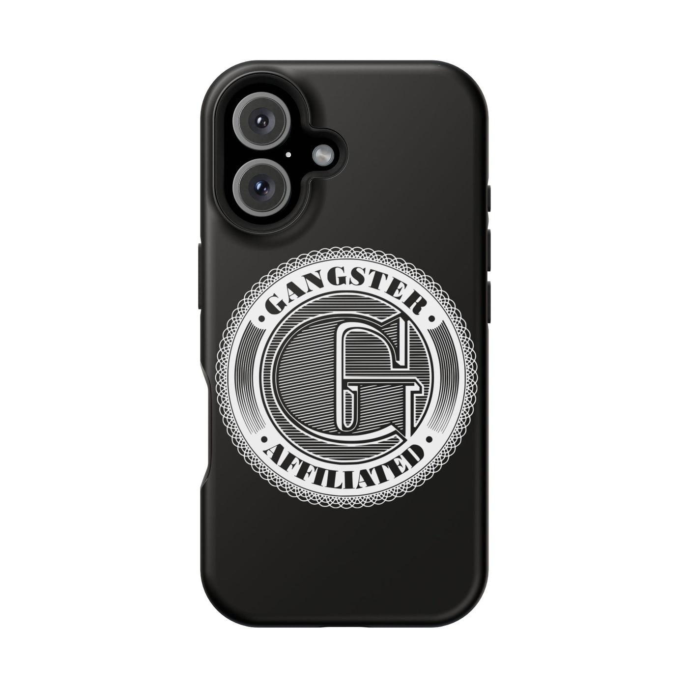 Gangster Affiliated Big "G" Monogram Logo  Impact-Resistant Phone Case - Stylish Protection for Trendsetters