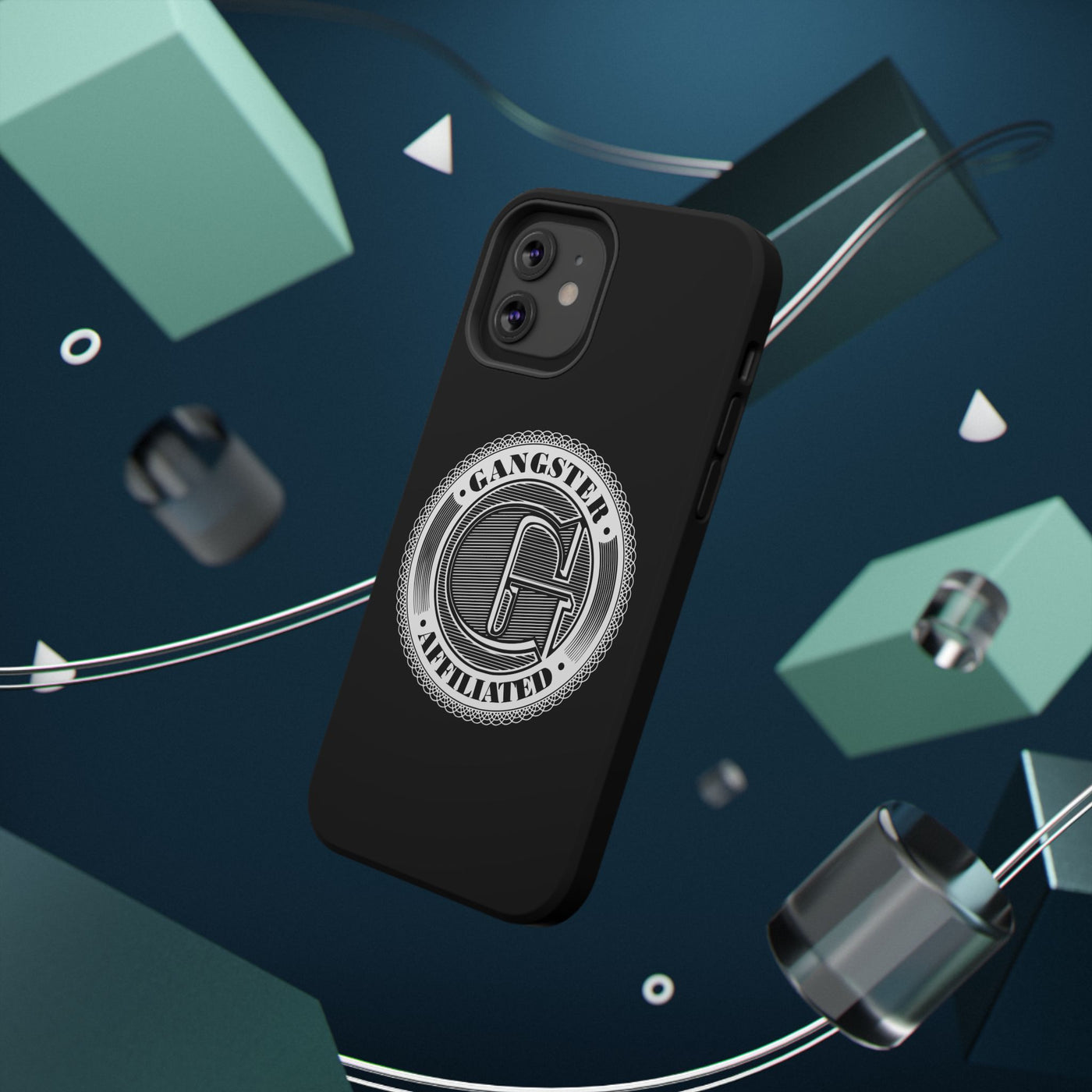 Gangster Affiliated Big "G" Monogram Logo  Impact-Resistant Phone Case - Stylish Protection for Trendsetters