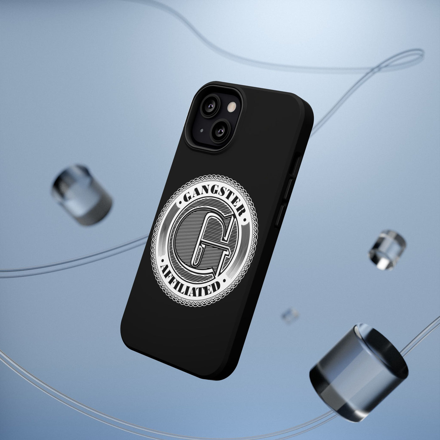 Gangster Affiliated Big "G" Monogram Logo  Impact-Resistant Phone Case - Stylish Protection for Trendsetters