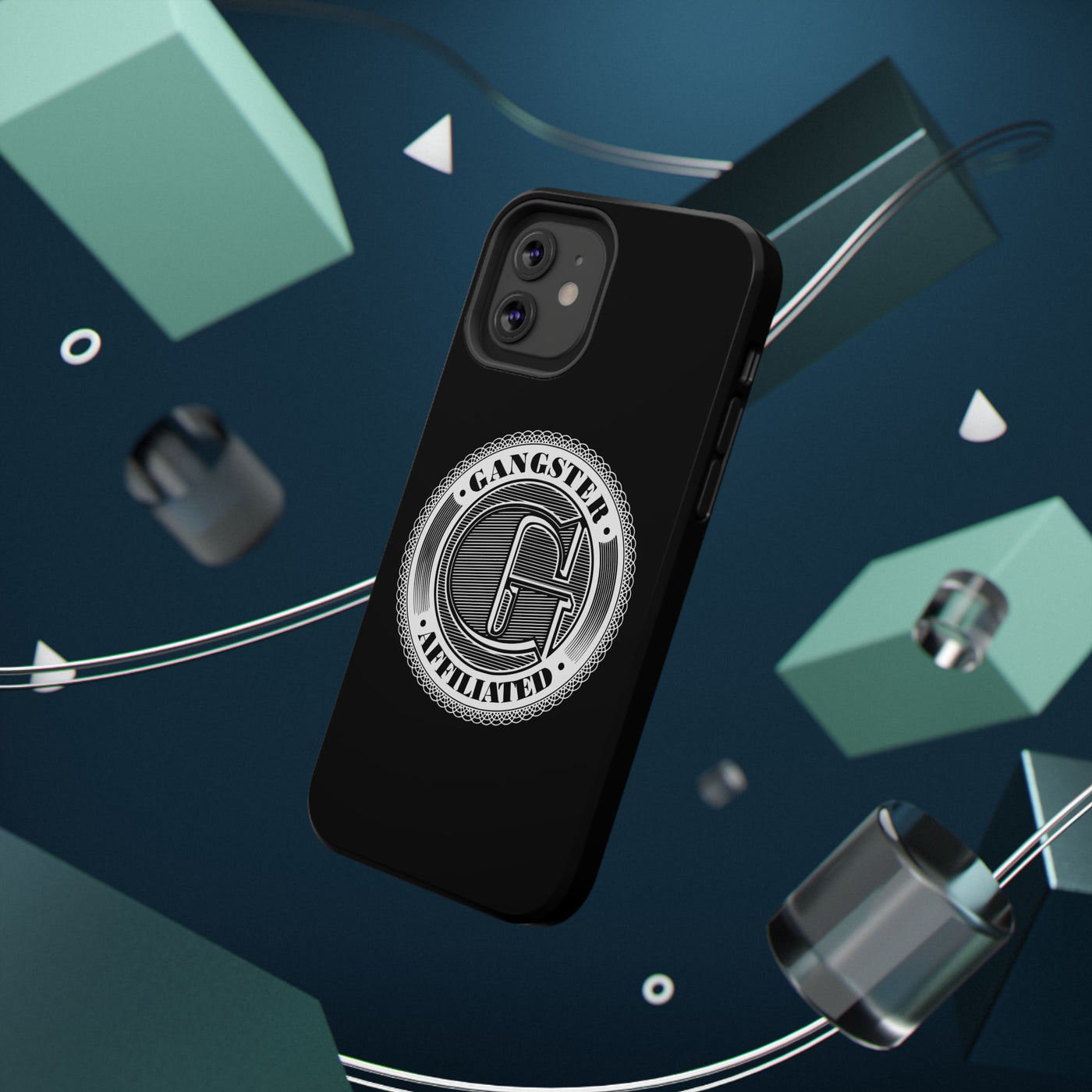 Gangster Affiliated Big "G" Monogram Logo  Impact-Resistant Phone Case - Stylish Protection for Trendsetters