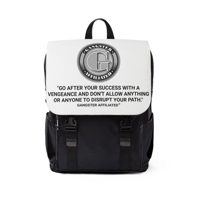 Gangster Affiliated Big "G" Monogram Unisex Casual Shoulder Backpack