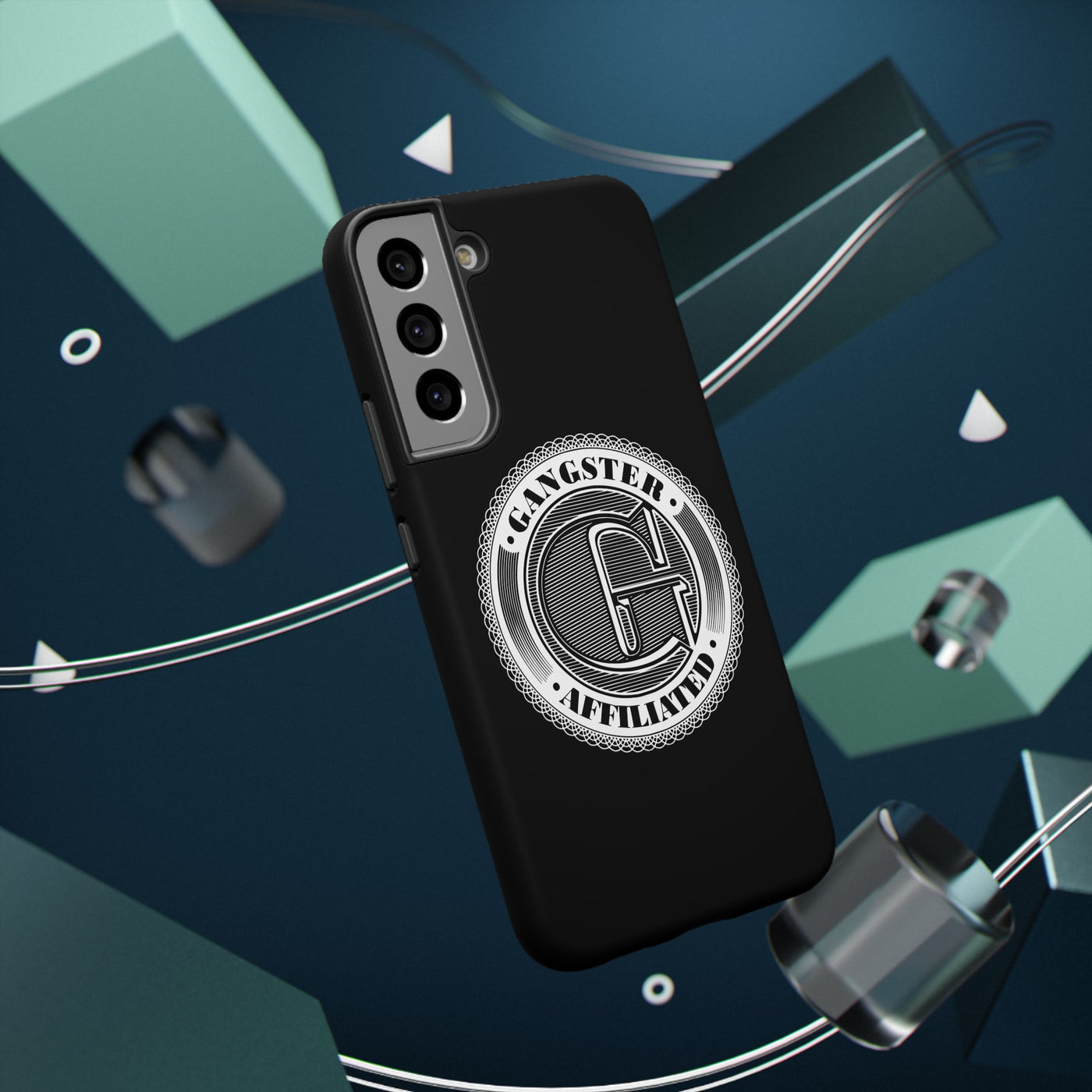 Gangster Affiliated Big "G" Monogram Logo  Impact-Resistant Phone Case - Stylish Protection for Trendsetters