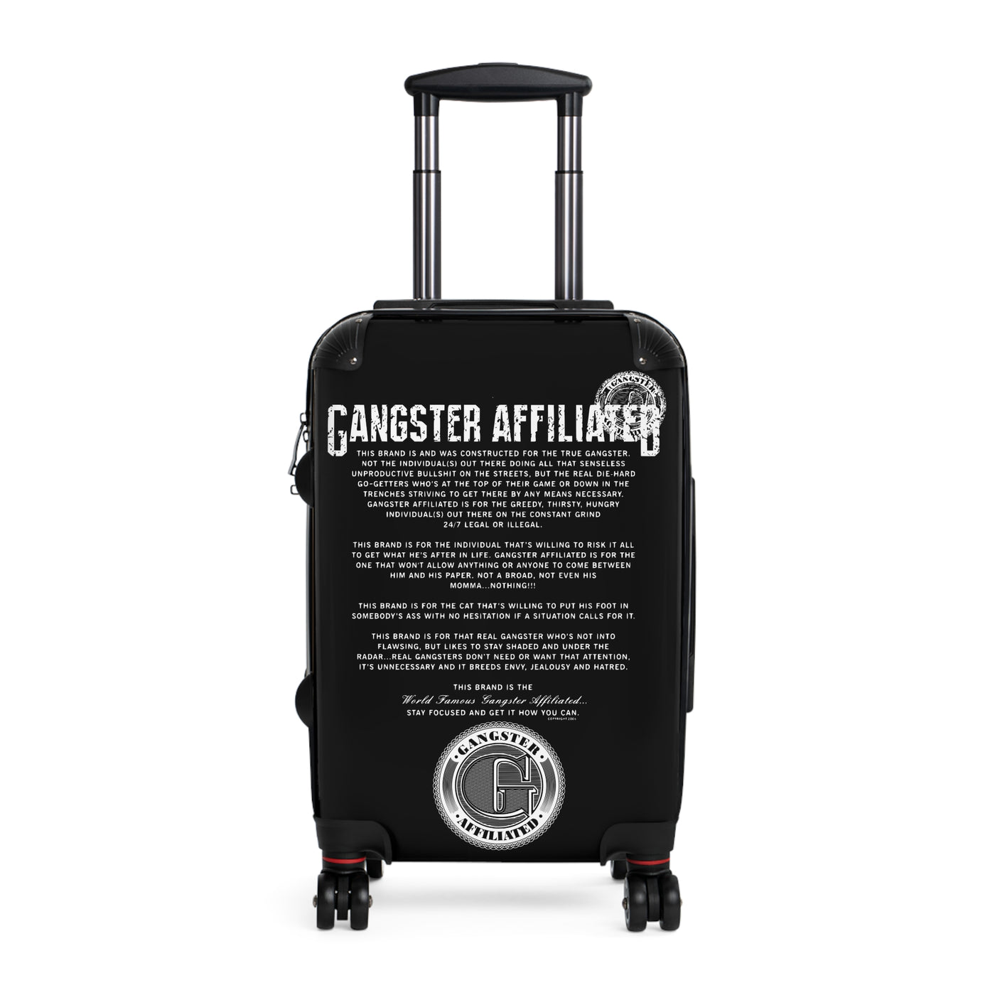 Gangster Affiliated ANTHEM Stylish Carry-On Suitcase