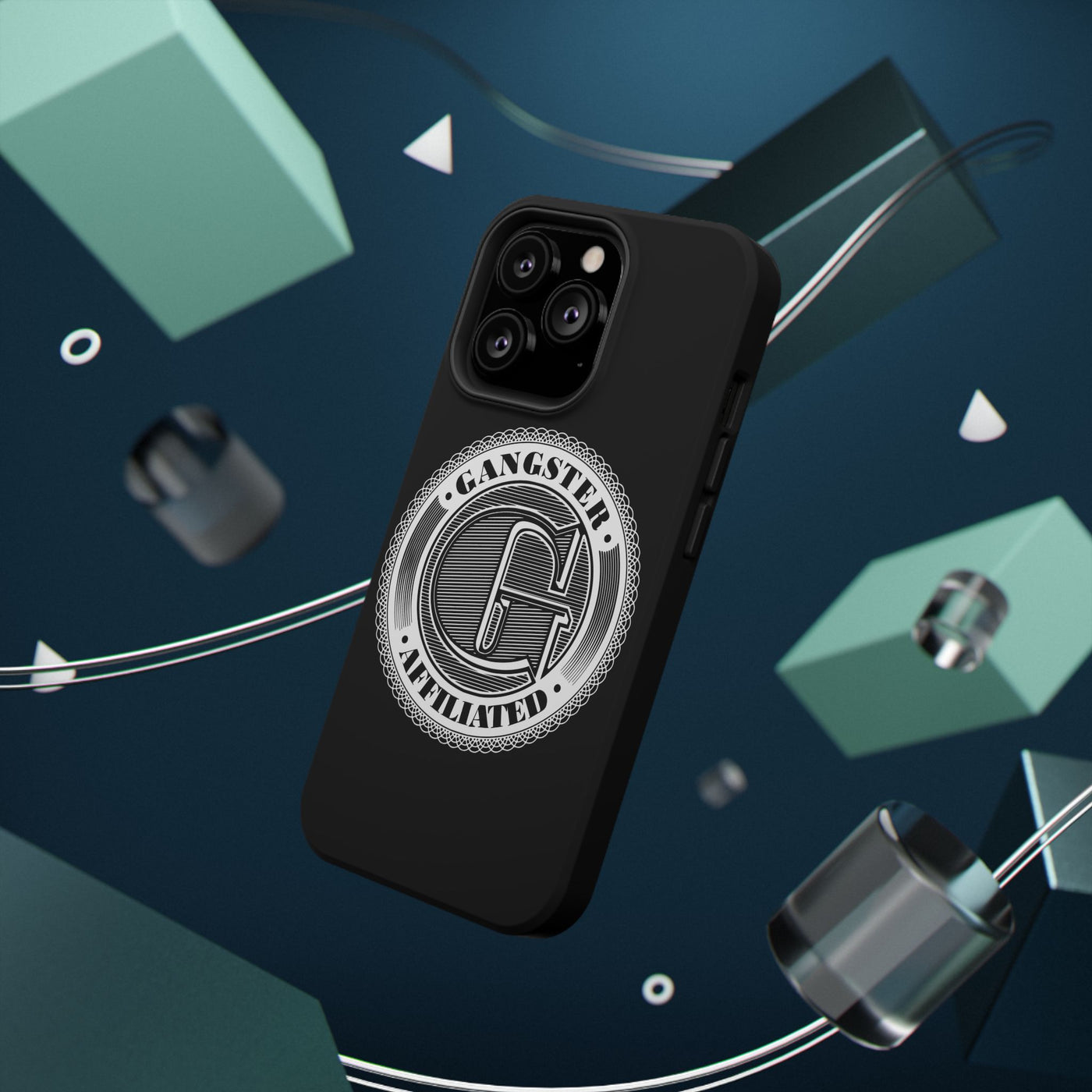 Gangster Affiliated Big "G" Monogram Logo  Impact-Resistant Phone Case - Stylish Protection for Trendsetters