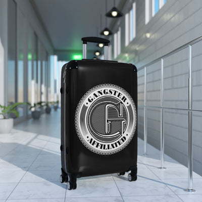 Gangster Affiliated Big G Monogram Rolling Suitcase for Travel Enthusiasts