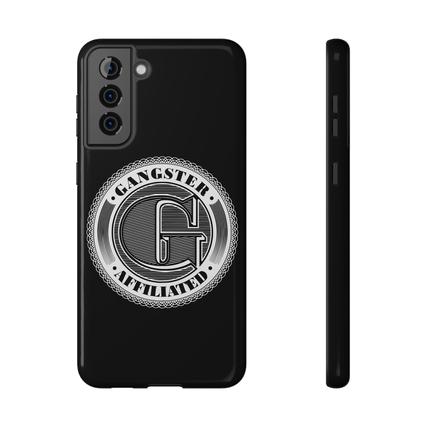 Gangster Affiliated Big "G" Monogram Logo  Impact-Resistant Phone Case - Stylish Protection for Trendsetters