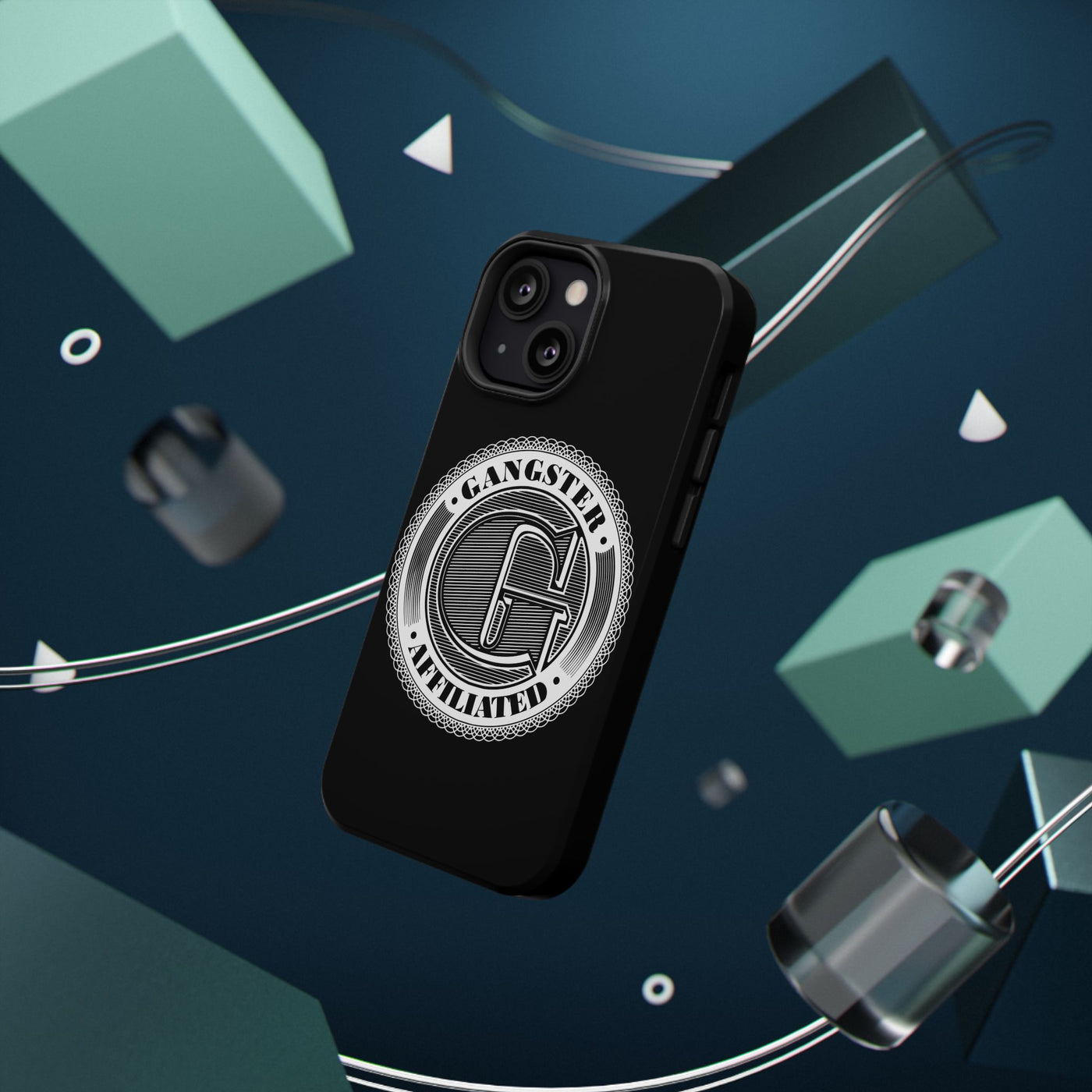 Gangster Affiliated Big "G" Monogram Logo  Impact-Resistant Phone Case - Stylish Protection for Trendsetters