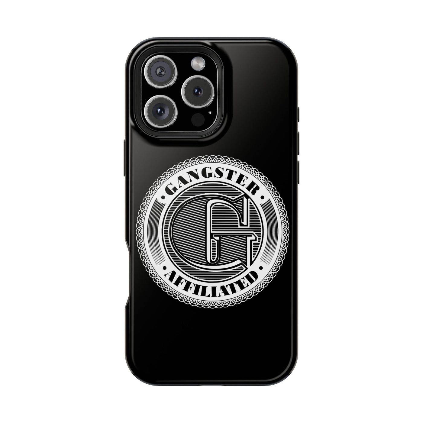 Gangster Affiliated Big "G" Monogram Logo  Impact-Resistant Phone Case - Stylish Protection for Trendsetters