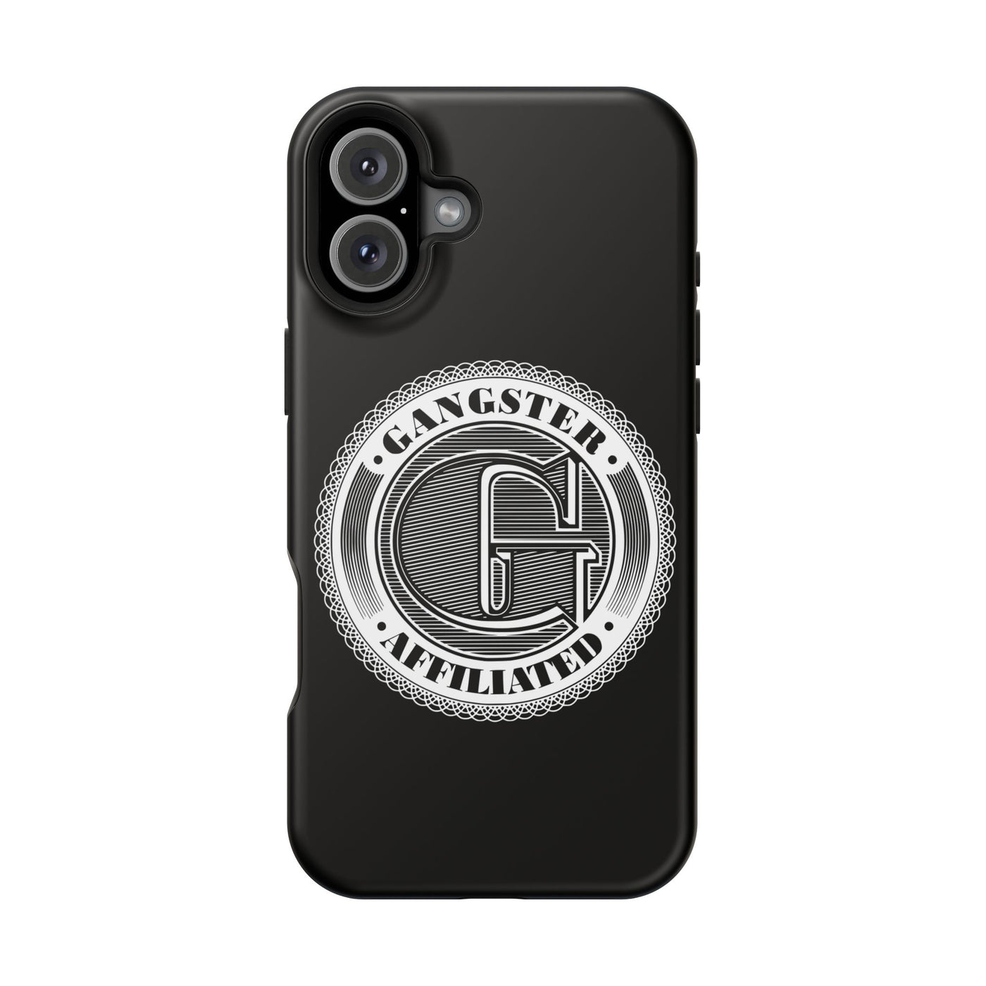 Gangster Affiliated Big "G" Monogram Logo  Impact-Resistant Phone Case - Stylish Protection for Trendsetters