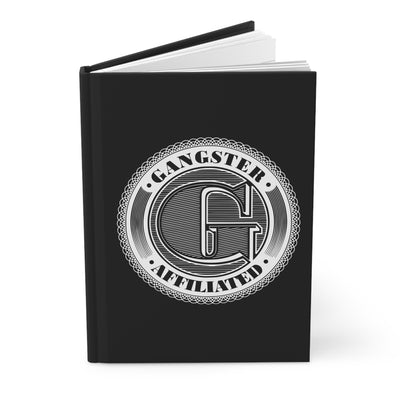 Gangster Affiliated Big "G" Monogram Logo Hardcover Journal Matte