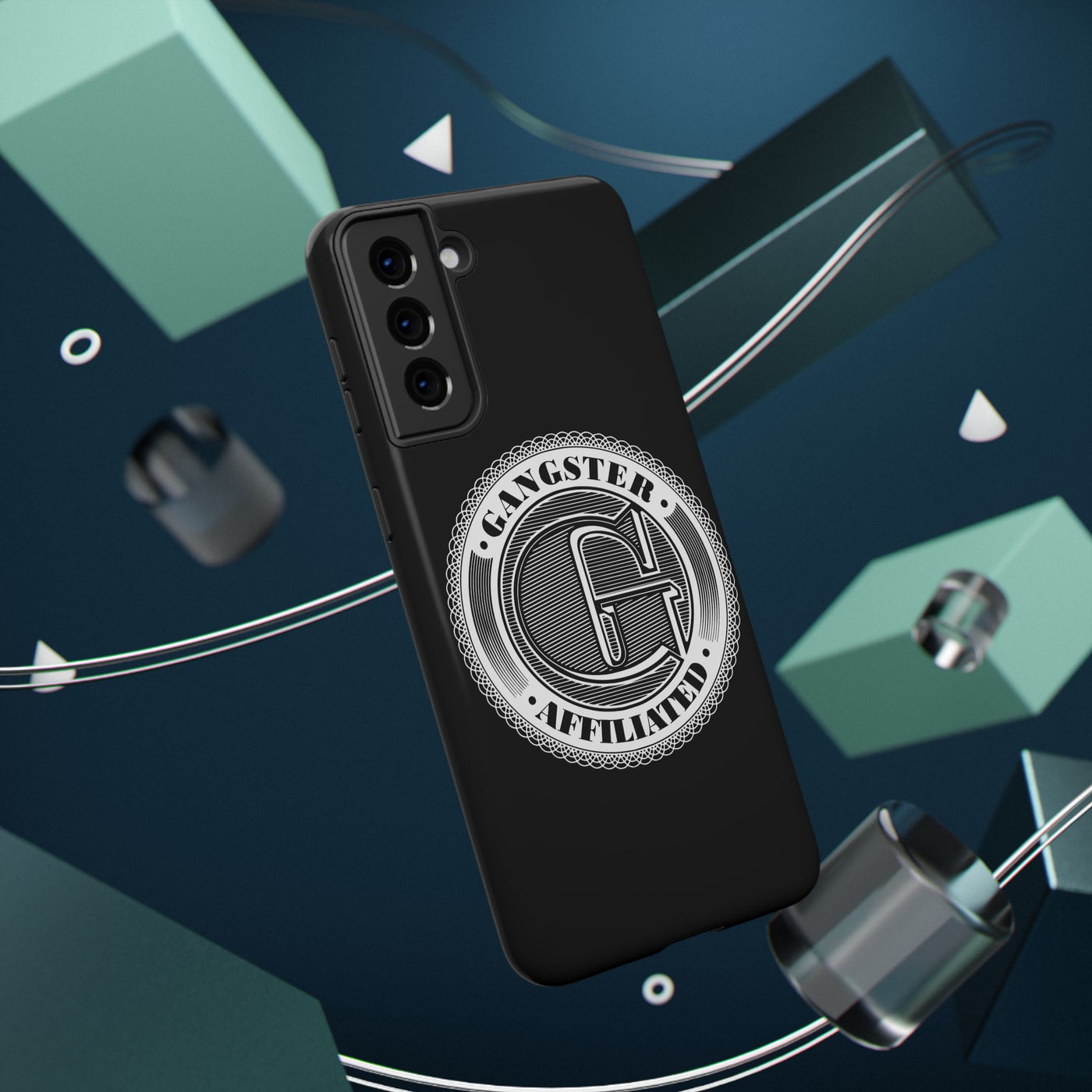 Gangster Affiliated Big "G" Monogram Logo  Impact-Resistant Phone Case - Stylish Protection for Trendsetters