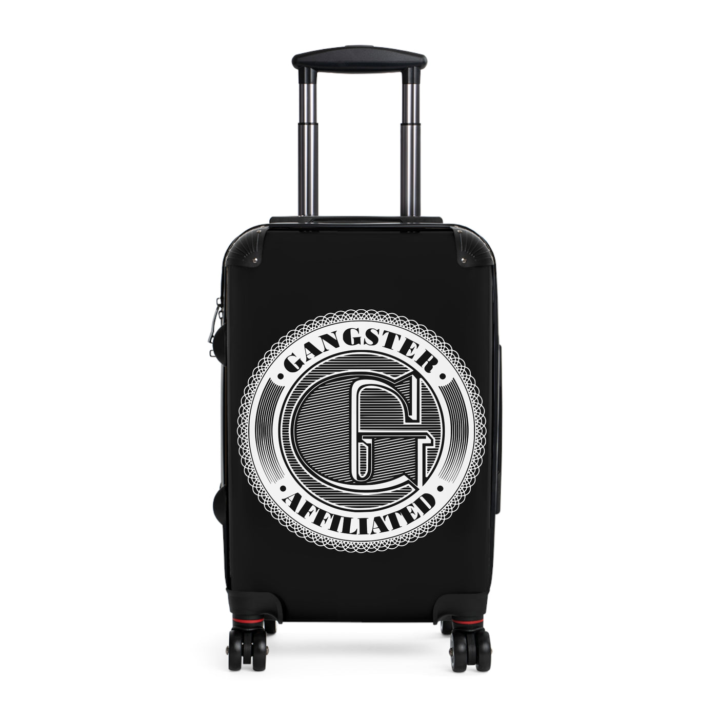 Gangster Affiliated Big G Monogram Rolling Suitcase for Travel Enthusiasts