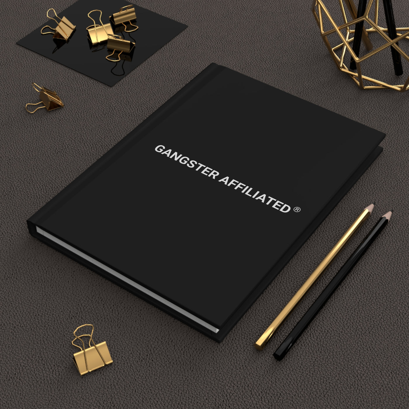 Gangster Affiliated Hardcover Journal Matte