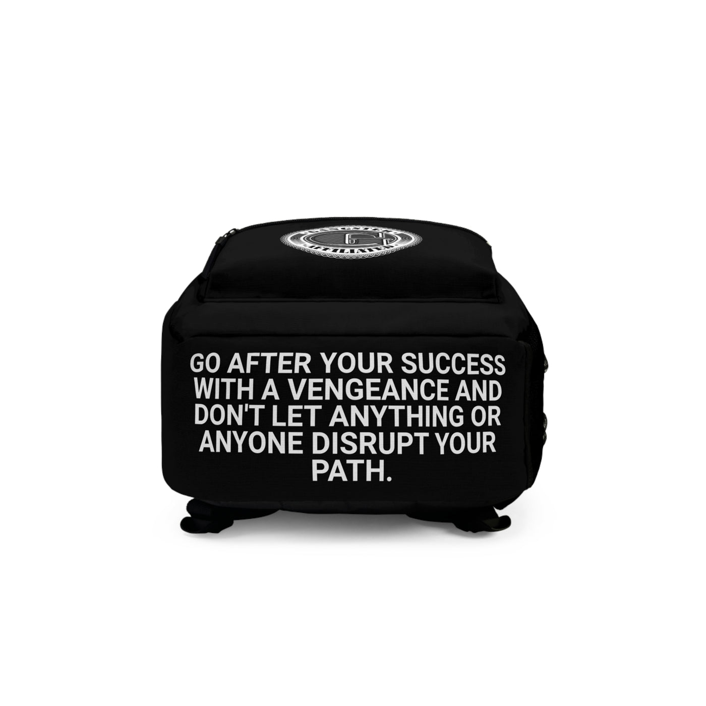 Gangster Affiliated "Creed" Black Backpack