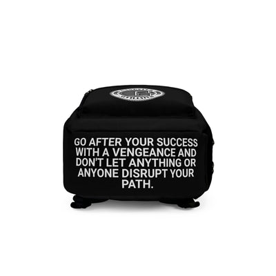 Gangster Affiliated "Creed" Black Backpack