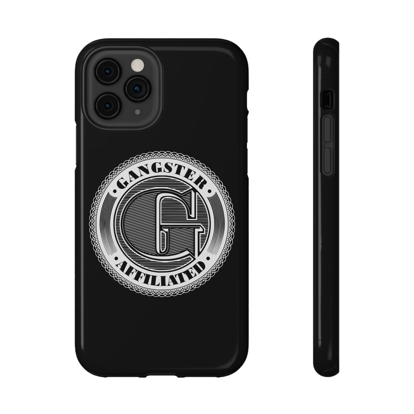 Gangster Affiliated Big "G" Monogram Logo  Impact-Resistant Phone Case - Stylish Protection for Trendsetters