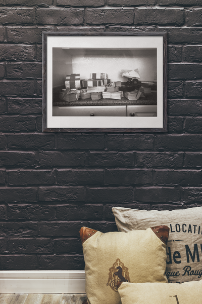 Gangster Affiliated Money Scale Poster Matte Poster - Monochrome Home Decor