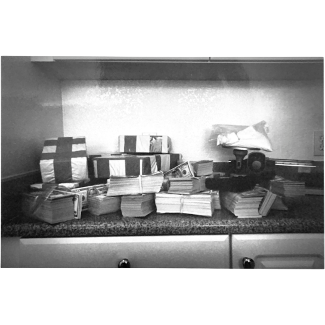 Gangster Affiliated Money Scale Poster Matte Poster - Monochrome Home Decor